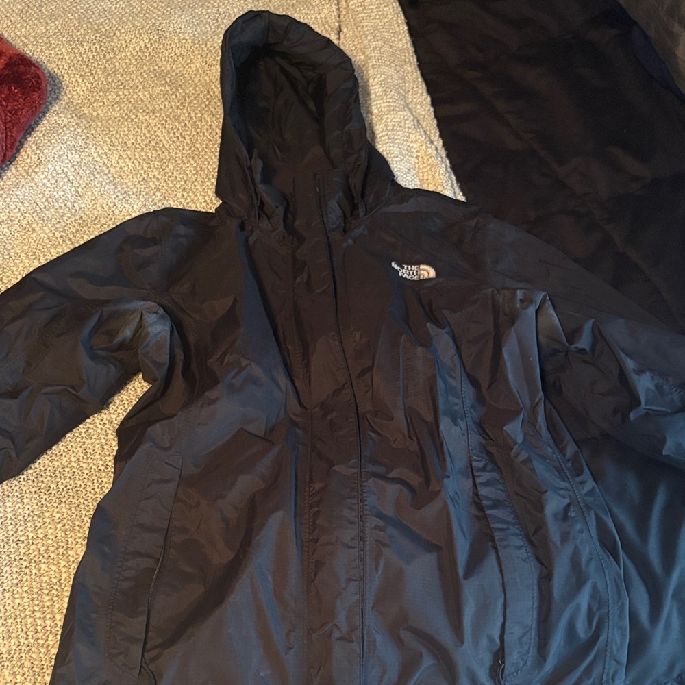 The North Face Women's Black Raincoat